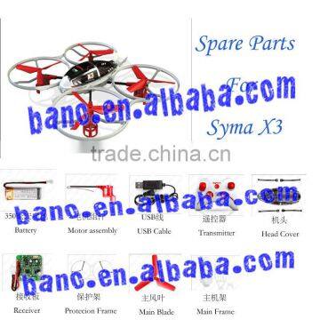 Spare Parts for Syma X3 RC Helicopter Accessories