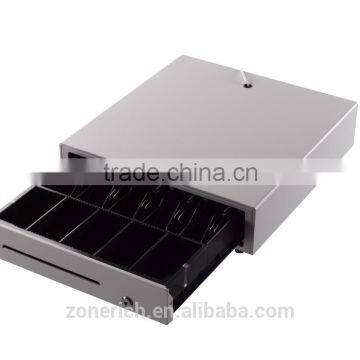 Cash drawer cash box with POS system for supermarket equipment ZQ-415D from ZONERICH