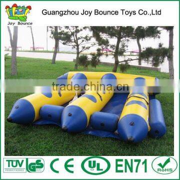 giant inflatable flying fish boat , 6 person inflatable water sports inflatable water flying fish