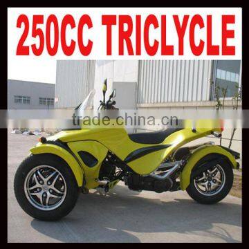 Wholesale new yellow 3 wheel cheap 250cc trike