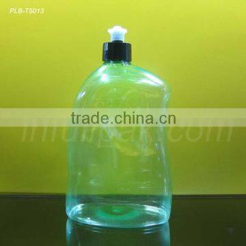 800ml Dishwashing liquid Bottle/ detergent bottle with push pull cap