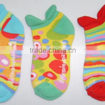 Girls custom logo sport socks