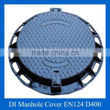 Ductile Iron Manhole Cover EN124 D400 Size 18",20",24"