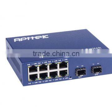 newest products 10/100/1000M Gigabit Ethernet Switch Broadcom POE for IP camera