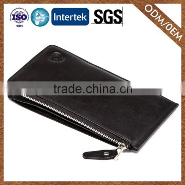 Popular Travel Original Design Excellent Quality Genuine Leather Purse For Men