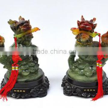 chinese resin animals