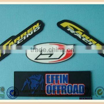 Custom Logo Rubber Patch for Hat photo-3