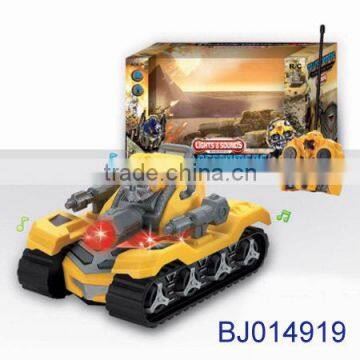 New Arrival rc Car Cool Musical rc Toy Tank With Light