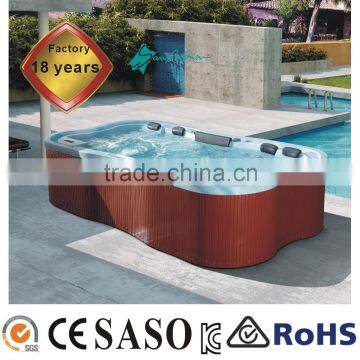 8 persons swimming pool hot tub combo/outdoor SPA bathtub 3850X2105X950mm