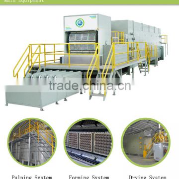 disposable biodegradable egg tray pulp molding machine low cost high quality