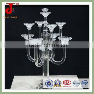 Crystal Stones Candle Holders for Home Decoration in fashionable styles