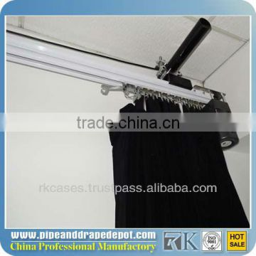 Aluminum motorized stage curtains track