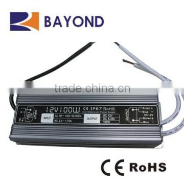 Factory price! IP68 waterproof swithcing power supply 60W 12V for led strips,LED driver