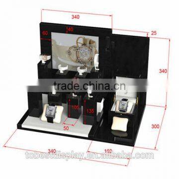 Handmade Excellent Black Acrylic Watch Display Stand/wrist Watch Display Stand Shenzhen Factory photo-2