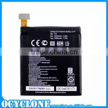 100% Original BL-T3 battery for LG