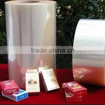high shrink rate transparent cigarette Bopp Pack Film