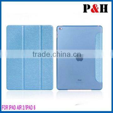 Tri-folding Tablet Cover For ipad Air 2 Leather Case