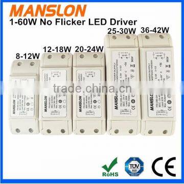 High power factor constant current 35W no flicker LED power driver 700mA 900mA