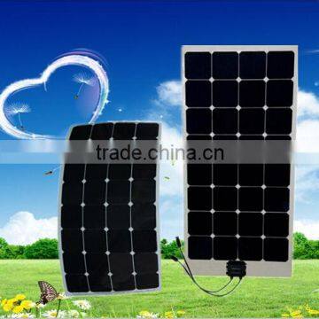 flexible solar panel 100W factory price for green energy