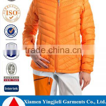 2016 600 fill power duck down insulation drawcord adjustable insulated hood fitted down coats for women