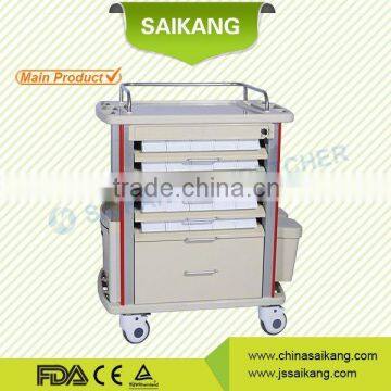 China Manufacturer Luxury Functional Hospital Trolley