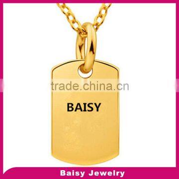 Best Selling Factory Direct Stainless Steel custom shape dog tag
