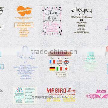 The garment clothing label heat transfer is inexpensive.