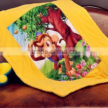 Jinhua MK 100% Polyester Wholesale Home Textile New Born Baby Thermal Polar Fleece Blanket photo-2
