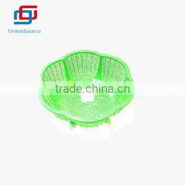 Green Plastic Wash Rice Basket