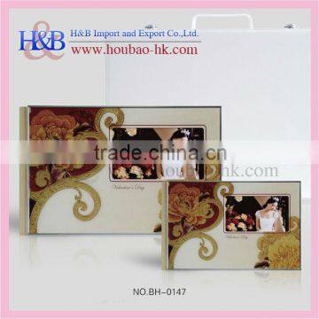 Different Sizes and Inner Sheet Acrylic Cover Wedding Photo Albums