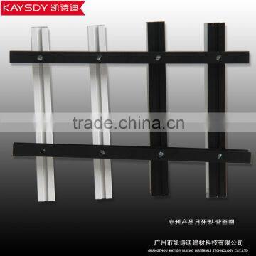 grate moon like aluminum suspended strip decorative false ceiling panel