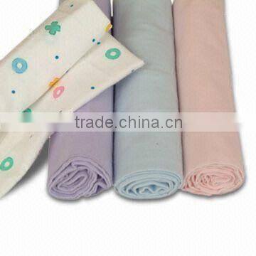 100% cotton flannel solid dyeing flannel fabric ,reactive dyed flannel