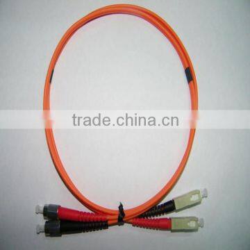 MM 62.5/125 DX 2.0mm 1M Optical FC-SC Fiber Jumper Cord