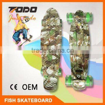 Custom Complete Mini Fish Cruiser Skateboard photo-5