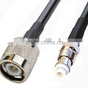 RF Cable Assembly FME Female to TNC Male cable LMR195/RG58 for