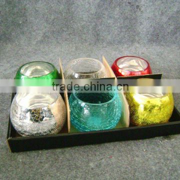 electroplating crackle glass ball