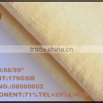 Good Quality Linen and Tencel Twill Fabric Italian Style for Shirt photo-2