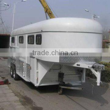 High Quality 3 Horse Gooseneck Trailer Manufacturer