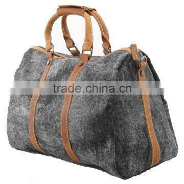 China Supplier Wholesale Quilted Duffle Bags Personalized Tote Bags Leather Luggage Tag photo-5