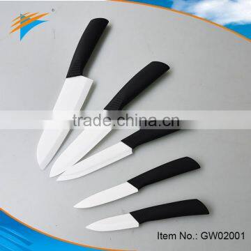 Hot sale Environment-friendly and Healthy 3" or 4" Ceramic Paring Knife 5" Utility Knife 6" or 7" Chef Ceramic Knife                        
                                                Quality Choice