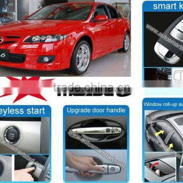 RFID Keyless Remote Starter/Push button start with Auto alarm,shock sensor for Mazda