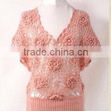 ladies summer hand crochet sweater