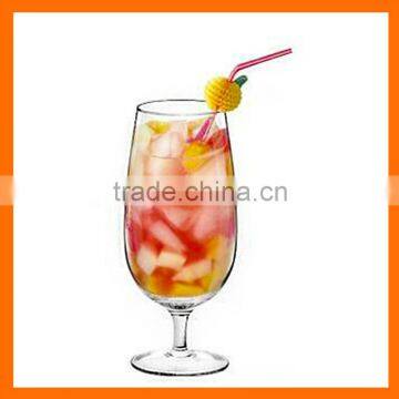 Hand blown beverage glass,juice glass bottle