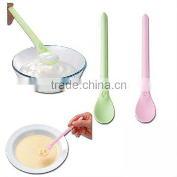 Arnest kithchenware accessory cooking tools equipments items baby gift set smile silicone soft mini spoon green pink 75844 75846