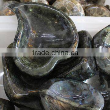 magic design polished natural labradorite ashtray