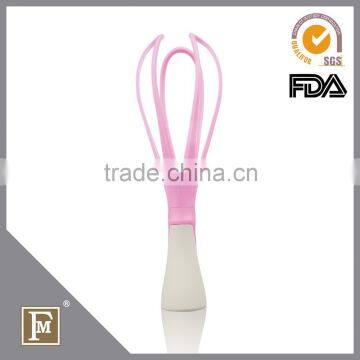 Gobal quality plastic colorful egg whisk