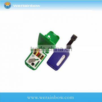 Sewing Kit with Luggage Tag