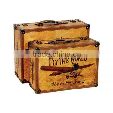 Vintage Decorative Storage Suitcase