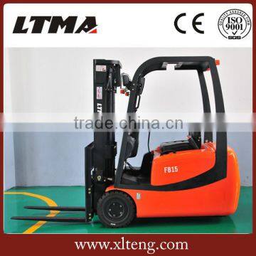 LTMA mini 1.5 ton 3 wheel electric forklift