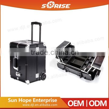 Fashion Style China Supplier Aluminum Beauty Case With Drawers